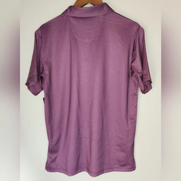 Men's Purple Polo Shirt - Picture 2 of 7